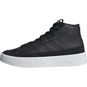 adidas Znsored Hi Prem Leather, Shoes-Mid (Non-Football) uniseks volwassenen, Core Black/Core Black/Grey Six, 44 EU, Core Black Core Black Grey Six