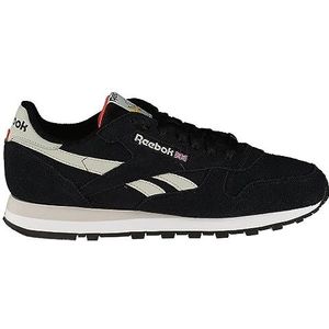 Reebok Classic Leather heren Sneaker,CBLACK/STEFOG/CHERRY,55 EU