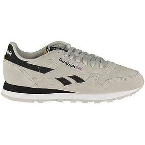 Reebok Klassiek leer uniseks-volwassene Gymschoen, Steely Fog F23 Core zwart Retro goud F23 R, 36 EU