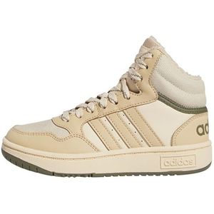 adidas Hoops Mid uniseks-kind sneakers, magic beige/magic beige/sand strata, 36 2/3 EU