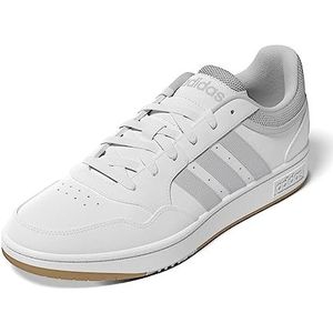 adidas Hoops 3.0 Sneakers dames, Ftwr White/Crystal White/Gum 3, 38 EU