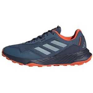 adidas Tracefinder Trail Running Sneakers, uniseks, Wonder Steel/Shadow Navy/Impact Orange