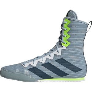Adidas Box Hog 4 - Boksschoenen - Grijs/Lime - 44