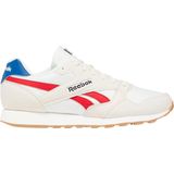 Reebok - Classic Sneakers - Offwhite/Rood - Synthetisch/Textiel