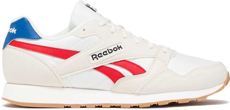 Reebok - Classic Sneakers - Offwhite/Rood - Synthetisch/Textiel