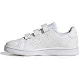 adidas Advantage Court Lifestyle Hook-and-Loop Sneakers uniseks-kind, Ftwr White/Ftwr White/Grey One, 33.5 EU
