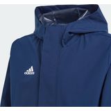 adidas Entrada 22 Jack - Blauw - 100% Gerecycled Polyester