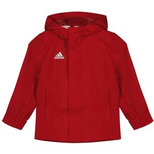 adidas - All-Weather Voetbaljack - Zwart - 100% Gerecycled Polyester