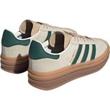 adidas - Gazelle Bold Sneakers - Beige - Suède - Collegiate Green