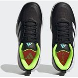 adidas - Court Team Bounce 2.0 - Sneakers - Core Black/Ftwr White/Flash Aqua - Dames