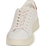adidas Advantage Premium Sneakers heren, Core White/Core White/Bright Red, 42 2/3 EU
