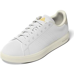 adidas Advantage Premium Sneakers dames, Ftwr White/Ftwr White/Wonder Silver, 44 EU