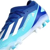 adidas Performance X Crazyfast.3 Firm Ground Voetbalschoenen - Unisex - Blauw- 45 1/3