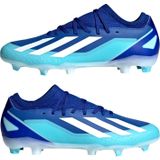 adidas Performance X Crazyfast.3 Firm Ground Voetbalschoenen - Unisex - Blauw- 45 1/3