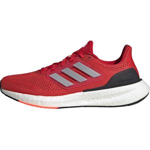 adidas Pureboost 23 Sneakers heren, better scarlet/silver met./ftwr white, 40 EU