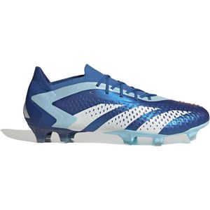 adidas Predator Accuracy.1 Low Gras Voetbalschoenen (FG) Blauw Lichtblauw Wit