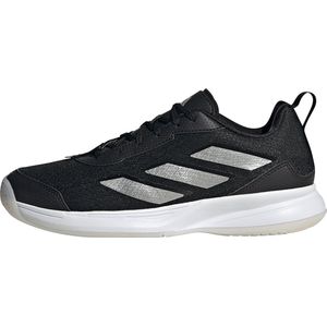 adidas Avaflash Sneaker voor dames, Core Zwart Zilver Met Ftwr Wit, 44 EU