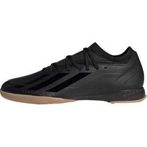 adidas Unisex X Crazyfast.3 Indoor Laarzen Voetbalschoenen, Core Zwart/Core Zwart/Core Zwart, 10 UK, Core Black Core Black Core Zwart, 44 2/3 EU