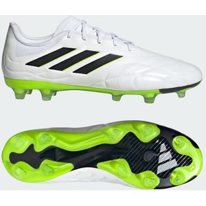 adidas Copa Pure.2 Gras Voetbalschoenen (FG) Wit Zwart Felgeel