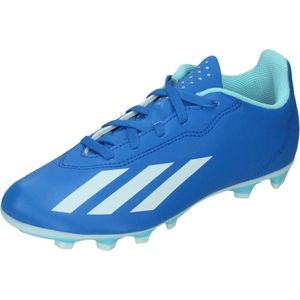 Adidas x crazyfast.4 fg jr. In de kleur blauw.