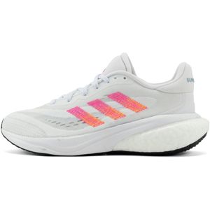 adidas Unisex Supernova 3 Running Boost Schoenen Sneakers voor kinderen, Wolk Wit Lucid Roze Wonder Blauw, 36 EU