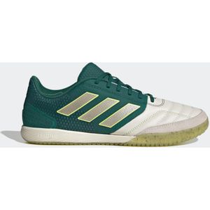 adidas Top Sala Competition Indoor uniseks-volwassene Voetbalschoenen (Indoor), off white/collegiate green/pulse lime, 43 1/3 EU