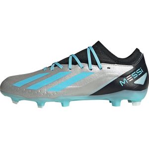 adidas Performance X Crazyfast Messi.3 Firm Ground Voetbalschoenen - Heren - Zilver