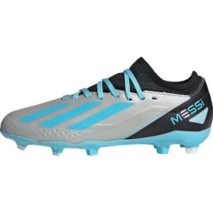 adidas Performance X Crazyfast Messi.3 Firm Ground Voetbalschoenen - Kinderen - Zilver- 37 1/3