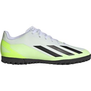 Adidas x crazyfast.4 tf voetbalschoenen wit/geel