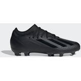 adidas Performance X Crazyfast.3 Firm Ground Voetbalschoenen - Kinderen - Zwart- 38 2/3