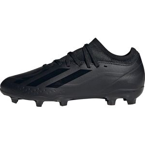 adidas X Crazyfast.3 FG Fußballschuhe Kinder ID9355 - core black/core black/core black 36 2/3 für Kinder, schwarz, Gr. 22 ½ EU