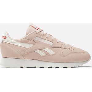 Sportief - Sneakers - Roze - Leer - Vetersluiting