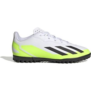 Adidas x crazyfast.4 tf jr. In de kleur wit.