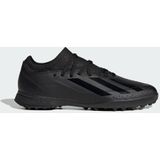 adidas Unisex Kids X Crazyfast.3 Football Shoes (Turf), Core Black Core Black Core Black Core Black, 38.50 EU