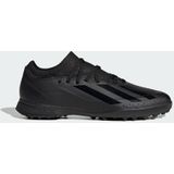 adidas X Crazyfast.3 Tf J, voetbalschoenen (turf) uniseks en jongens, Core Black Core Black Core Black Core Black Core, 35.5 EU