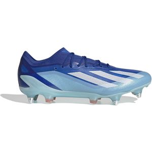 adidas X Crazyfast.1 IJzeren-Nop Voetbalschoenen (SG) Blauw Lichtblauw Wit