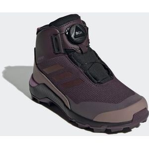 adidas Terrex Winter Mid Boa Rain.Rdy Hiking uniseks-kind Schoenen - Laag, shadow maroon/wonder red/pulse lilac, 33 EU