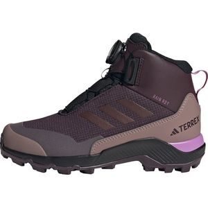 adidas Terrex Winter Mid Boa Rain.Rdy Hiking uniseks-kind Schoenen - Laag, shadow maroon/wonder red/pulse lilac, 28 EU