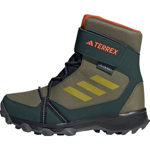 adidas Terrex Snow Velcro Cold.Rdy Winter Sneakers uniseks-kind, focus olive/pulse olive/impact orange, 32 EU
