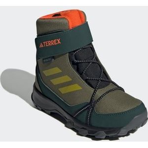 adidas Terrex Snow Velcro Cold.Rdy Winter Sneakers uniseks-kind, focus olive/pulse olive/impact orange, 33 EU