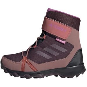 adidas Terrex Snow Velcro Cold.Rdy Winter Sneakers uniseks-kind, shadow maroon/wonder red/pulse lilac, 32 EU