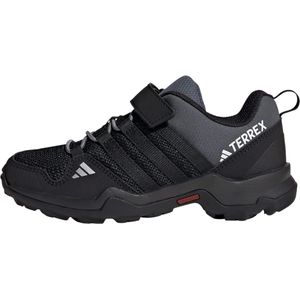 Adidas Terrex AX2r voor wandelen en hardlopen, uniseks met lage schoenen (niet voor voetbal), Black Core Black Core Black Onix, 31,5 EU