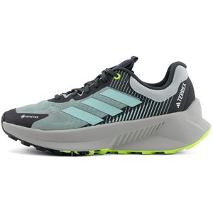 adidas Terrex Womens Terrex Soulstride Flow GTX Trailrunningschoenen (Dames |grijs |waterdicht)