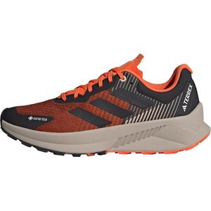 adidas TERREX SOULSTRIDE FLOW GTX SCHOENEN - Heren - Zwart- 44 2/3