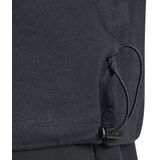 adidas - T-shirt - Zwart - Katoen - Bungee-Strikkoord Aan De Zoom