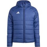 adidas - Tiro 24 - Winterjas - Donkerblauw/Wit - 100% Gerecycled Materiaal