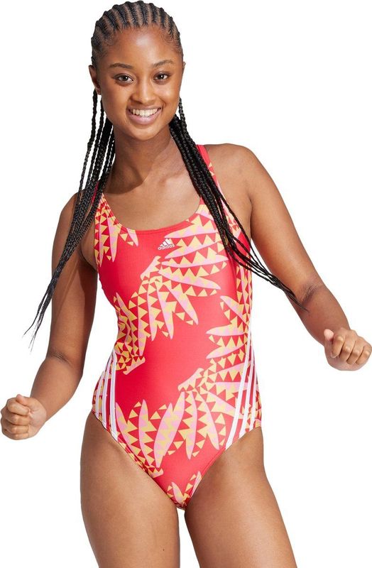 adidas Sportswear FARM Rio 3-Stripes CLX Badpak - Dames - Roze- 38