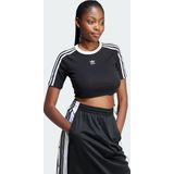 adidas Originals 3-Stripes Baby T-shirt - Dames - Zwart