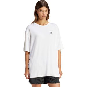 adidas - Casual T-shirt - Zwart - 69% Modal, 27% Polyester, 4% Elastaan