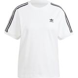adidas - Adicolor - T-shirt - Wit - Katoen/Elastaan